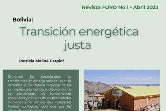 Transición energetica, pero justa